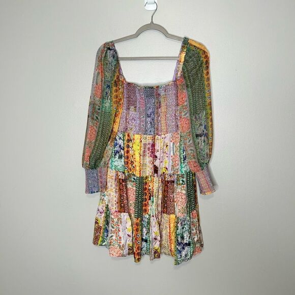 Alice + Olivia Rowen Smocked Dress NEW - Picture 5 of 9